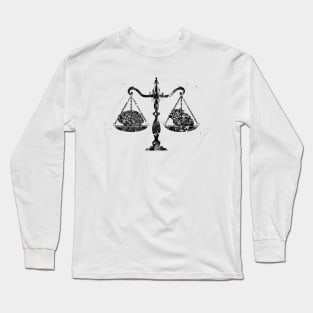 Scales heart and brain Long Sleeve T-Shirt